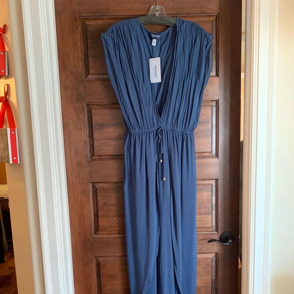 Long swim suit cover up